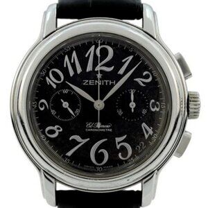 Zenith 37mm Men's El Primero Chronomaster Swiss Auto Watch! Ref 03.1230.4002/21!